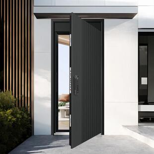 盼盼防盗门进户门甲级入户门家用不锈钢门智能指纹锁别墅大门巴勒