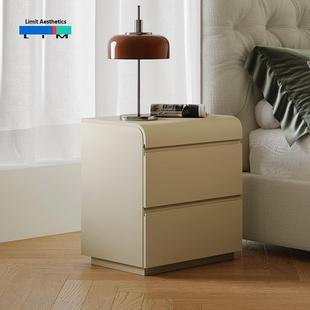 LIM界限设计师新款床头柜意式极简轻奢卧室小型床边柜创意收纳柜Z