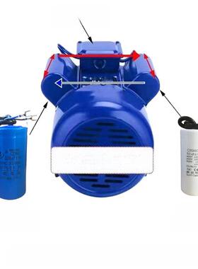 原装1500W单相异步电动机启动电容Cd60 200Uf Cbb60 30Uf运行电容