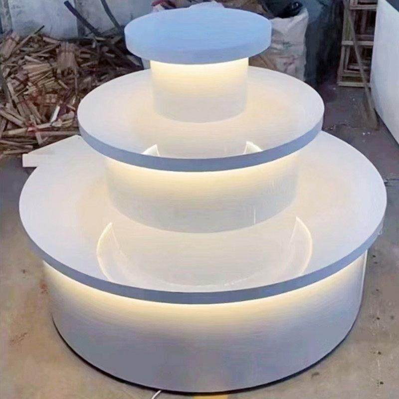 展台展示柜商用烤漆科技发光圆形异形展示桌定制服装店流水展台,商业/办公家具,展示柜/陈列柜/展示架/货柜,淘宝优惠券,粉丝福利购,淘宝优惠卷