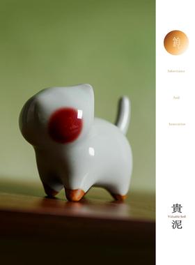 贵泥-萌哒哒！可爱猫咪钧瓷~创意陶瓷女生小猫卡通礼物送闺蜜摆件