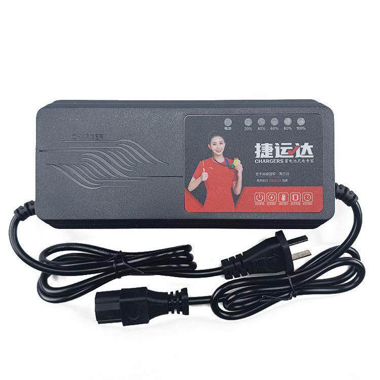 智能断电电瓶车充电器60V20ah72V20AH二轮三轮通用铅酸脉冲六灯量