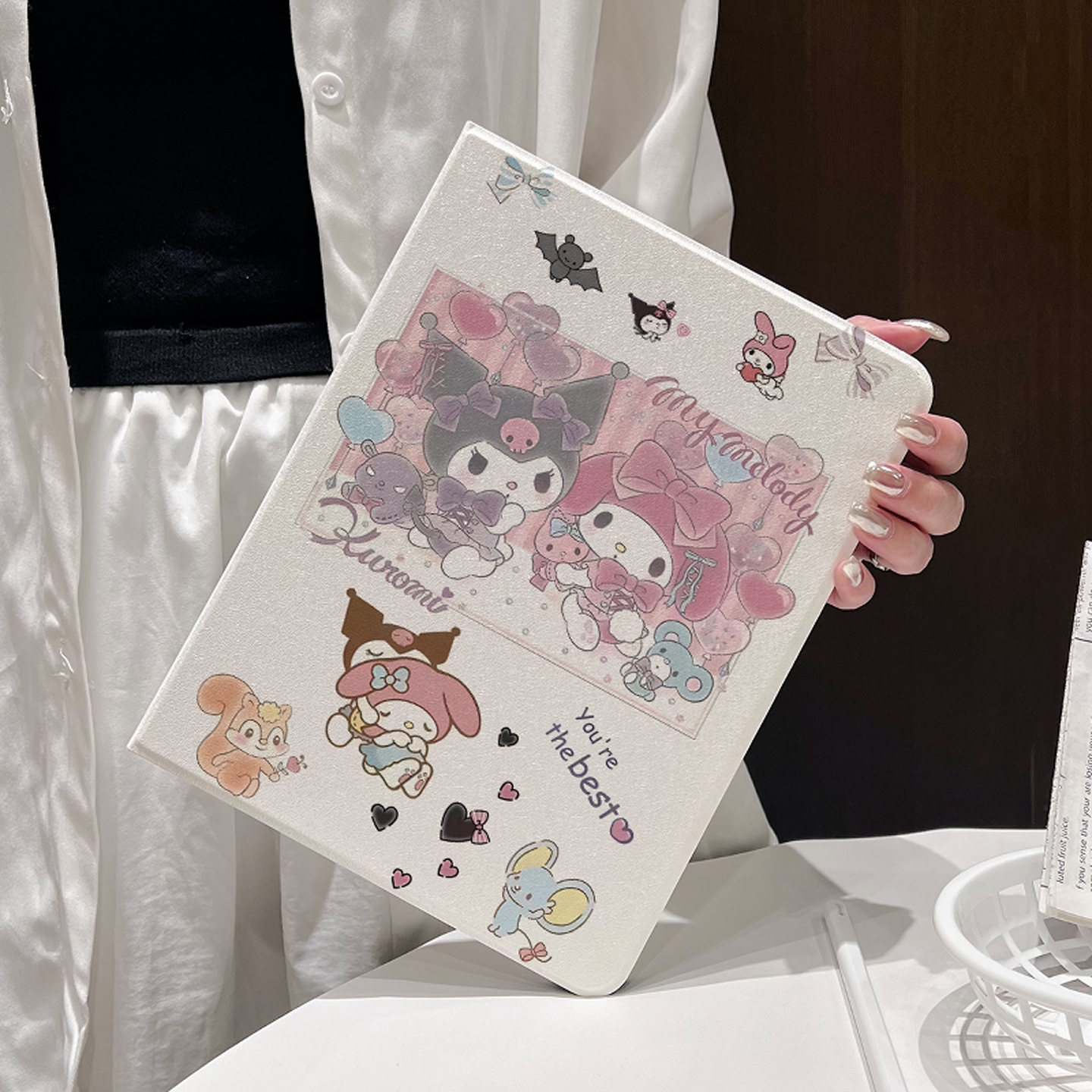 库洛米美乐蒂玉桂狗iPadpro11槽