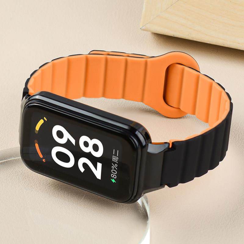 适用红米Redmi手环3/2代回环硅胶磁吸双色PC保护表壳休闲运动腕带,智能设备,智能手表手环表带/腕带,淘宝优惠券,粉丝福利购,淘宝优惠卷