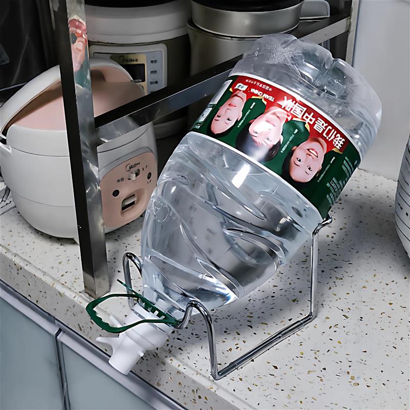 热销神器水嘴支架倒置水饮水机倒水手动式简易大桶矿泉水螺纹纯净