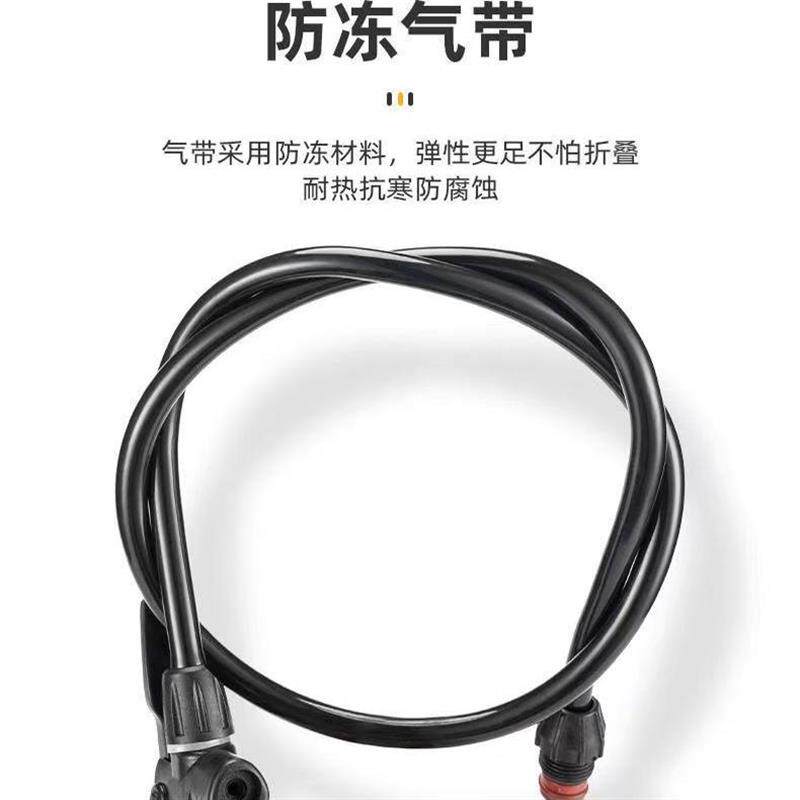 热销欧耐电动车摩托车打气筒配件软管接头气管接头通用型便携全套