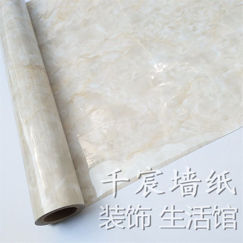 热销厨房放贴纸防水防油自粘 耐高温墙纸 柜灶台用油烟灶台面加厚