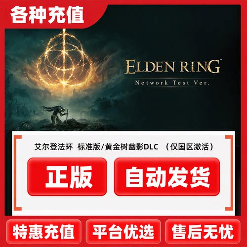 Steam正版游戏艾尔登法环黄金树幽影版激活码CDK正版 自动发货C
