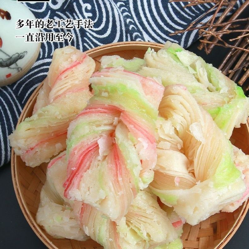 河北老式蜜麻叶传统糕点老果子蜜食手工点心休闲零食甜点油炸散装