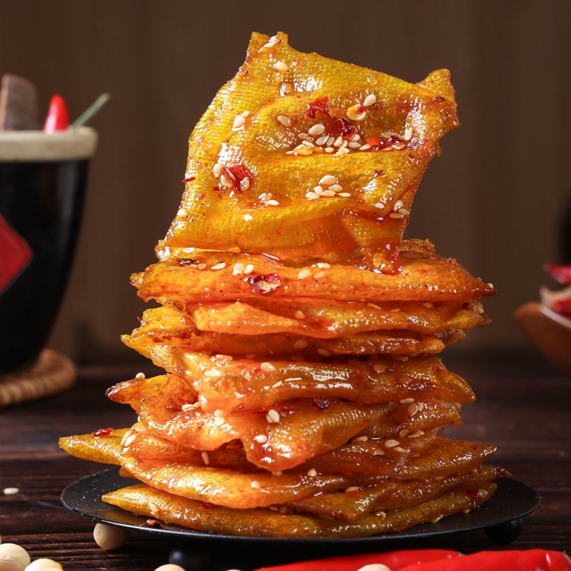 湖南特产虎皮泡泡豆干平江酱干泡泡干香辣休闲麻辣解馋豆干零食