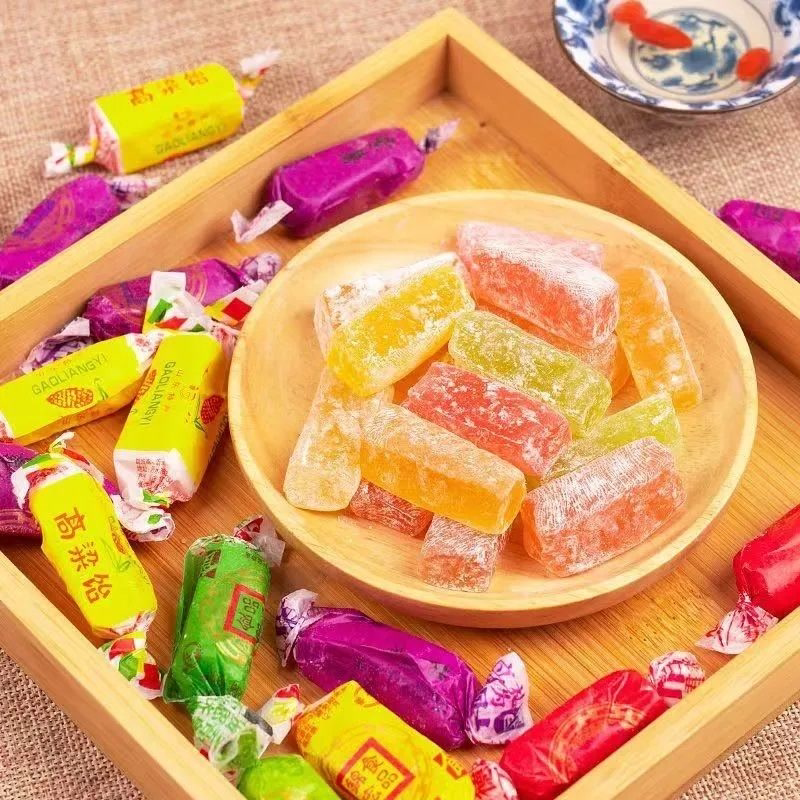 正宗山东特产高粱饴拉丝软糖混合多口味软糖批发零食年年货糖果