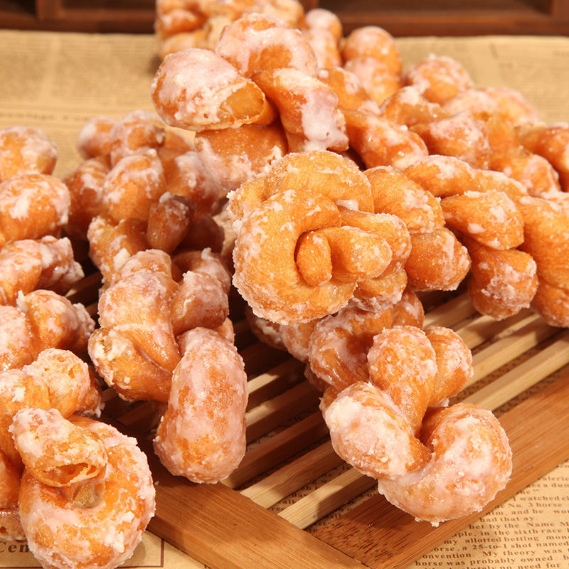 温州特产传统手工白糖葱香红糖麻花碎休闲零食品网红小吃400g200g,零食/坚果/特产,麻花,淘宝优惠券,粉丝福利购,淘宝优惠卷