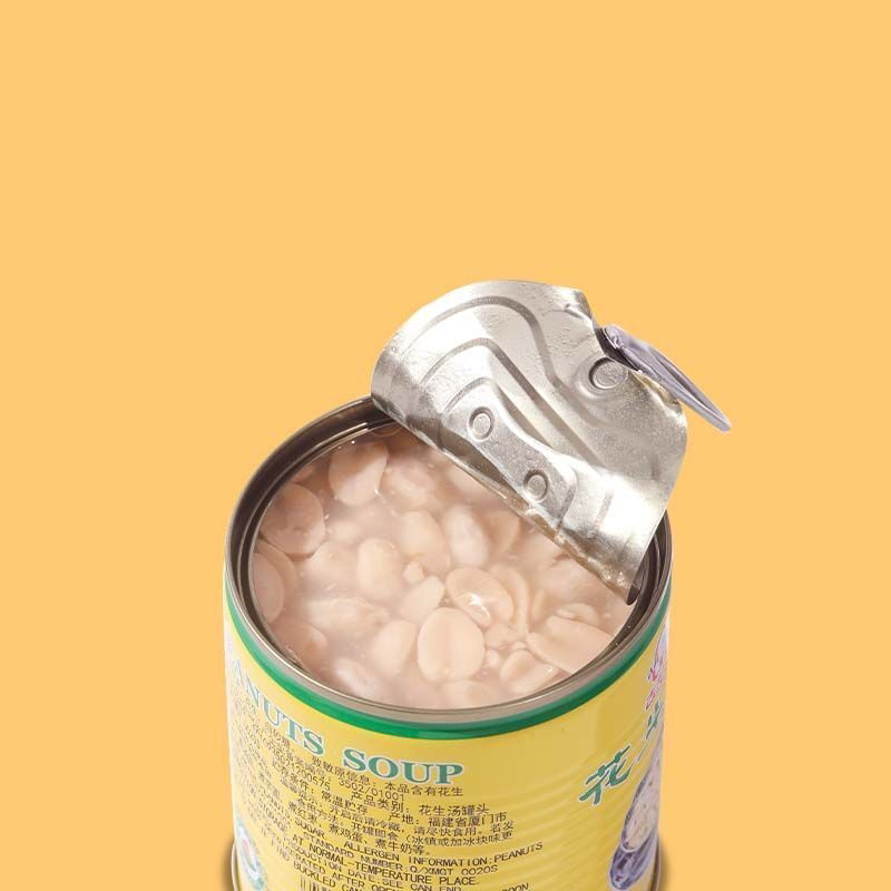 福建花生汤312g厦门古龙花生汤罐头户外便携开罐即食饮品甜食家用