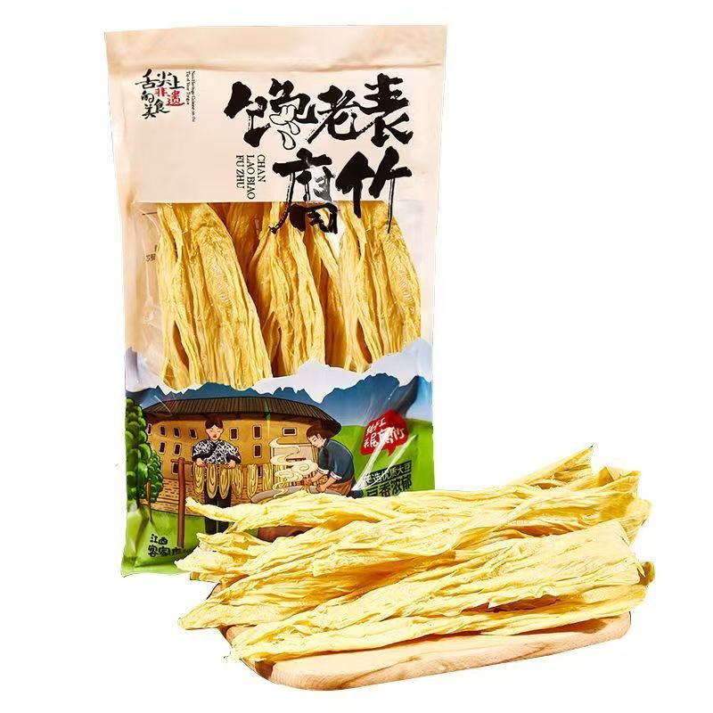 江西特产腐竹无加添纯然干货农家批发手工头层老表原浆纯手工