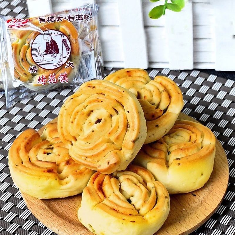 陕西烤花馍椒盐麻辣口味纯手工麦香味十足办公休闲追剧好搭档零食