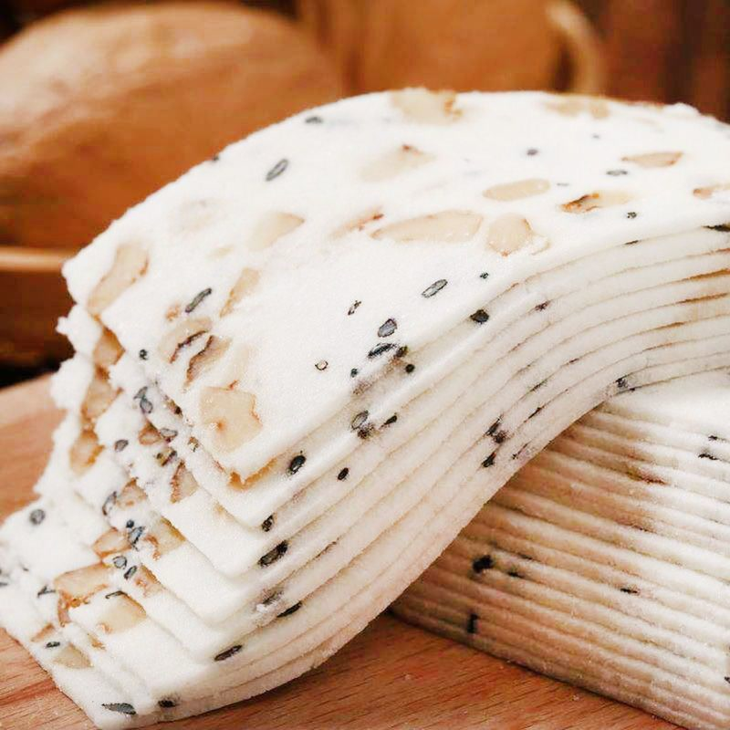 合川桃片老式糕点茯苓传统核桃云片糕片独立小包装