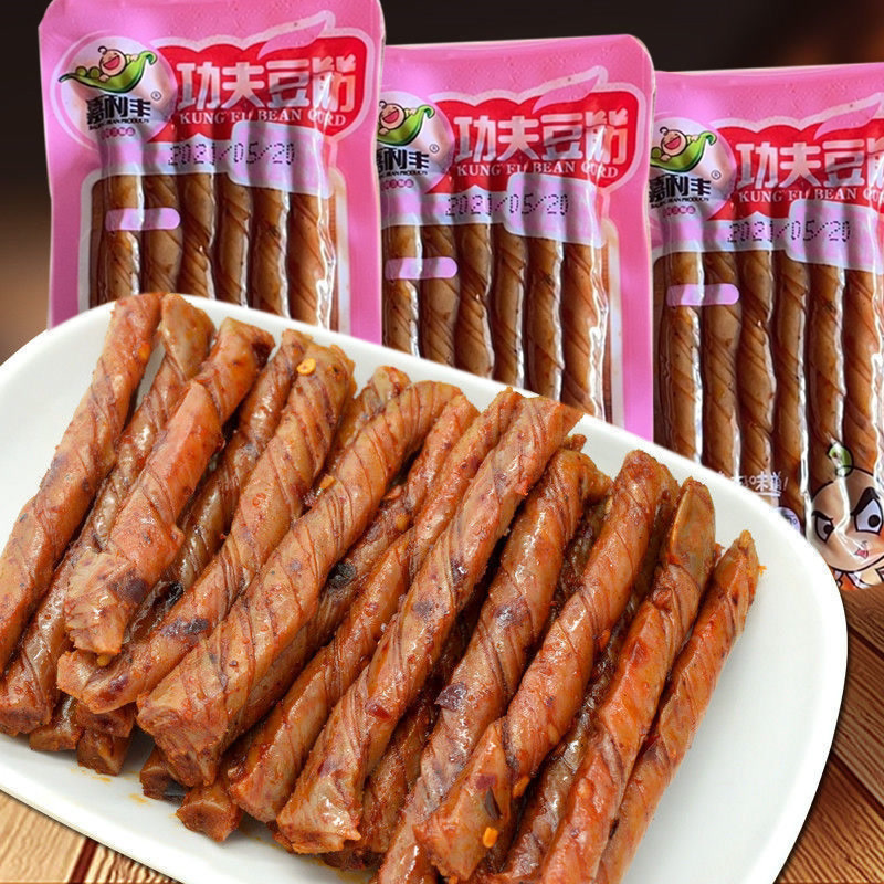 麻辣豆筋辣条老式辣片怀旧零食辣条豆干豆条休闲食品小吃袋装批发