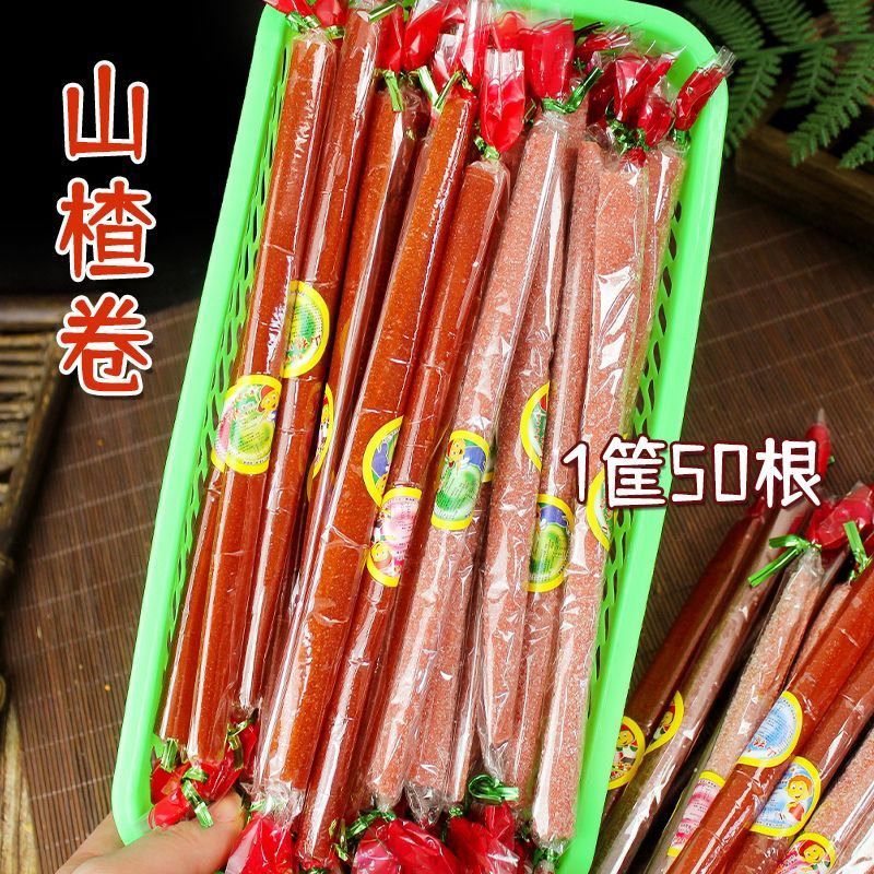 网红冰糖葫芦山楂球酸甜冰糖葫芦正宗一串串楂片摆摊串串红糖葫芦