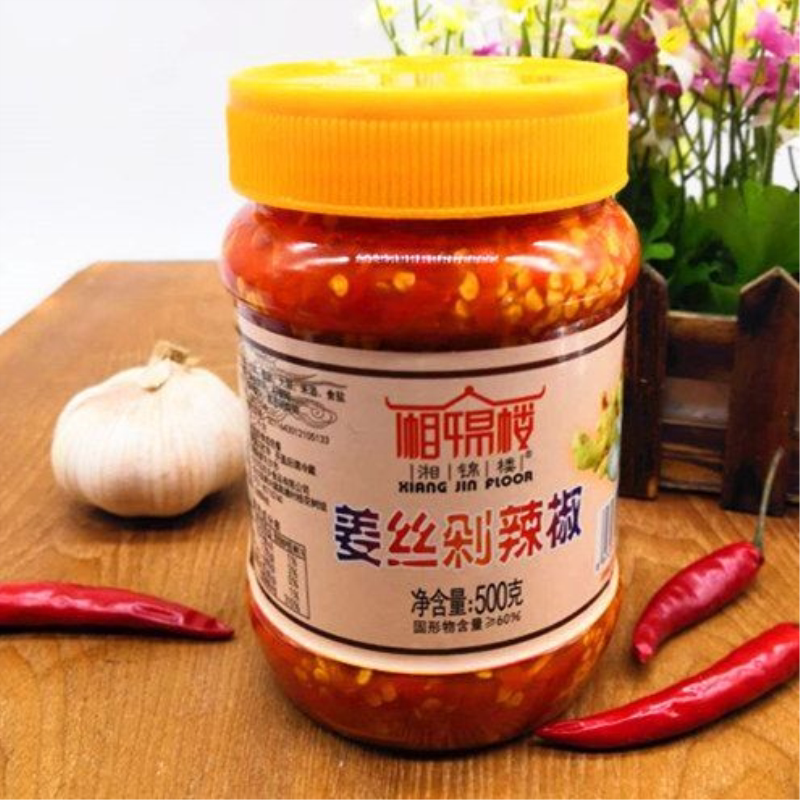 剁辣椒湖南特产农家自制纯手工超辣特辣鱼头下饭小米辣新鲜罐装