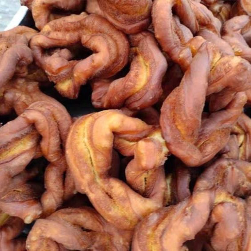 糖麻叶山西特产油炸右玉怀旧手工胡麻麻花传统糕点老式零食