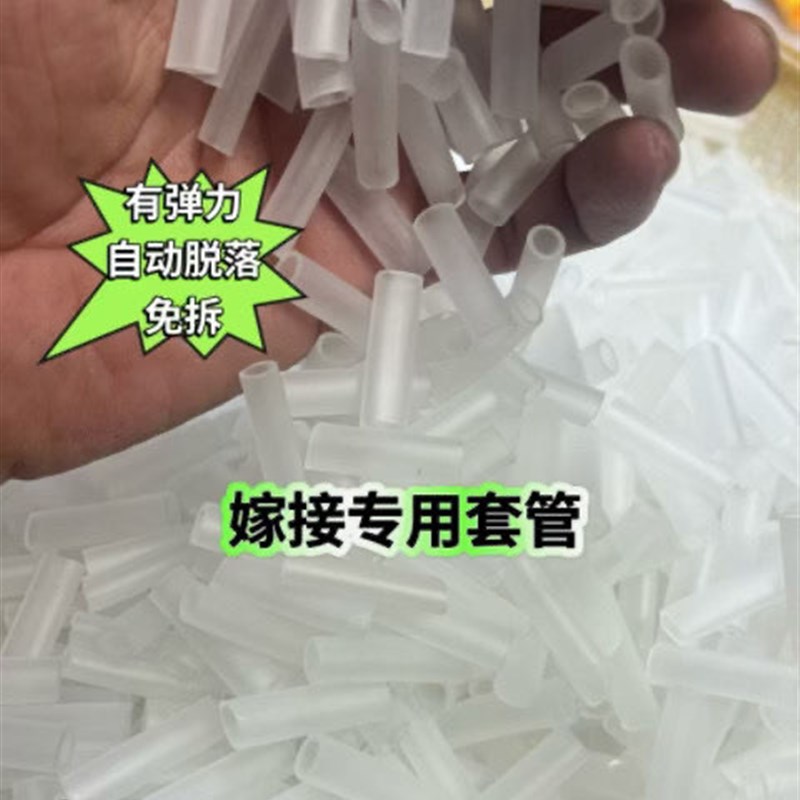 热销嫁接套管果树花卉百香果月季三角梅嫁接专用套管嫁接神器