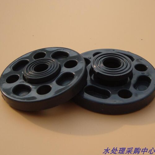 热销UPVC活套塑料法兰片 塑料管道配件DN15/20/25/32/40  塑料PVC