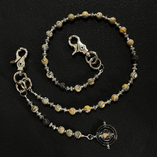 SFSN原创时间沙漏vintage原创手作质感裤链质感腰间挂饰包包挂件