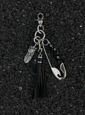 cleanfit流苏挂件裤子配件牛仔裤腰间配饰链挂件男回形针挂饰裤链