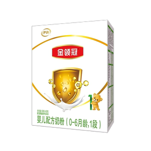 金领冠伊利育护1段婴儿配方奶粉400g盒新生儿宝宝一段奶粉