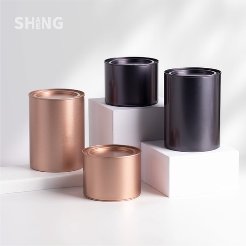 高端茶叶罐圆形铁罐马口铁罐