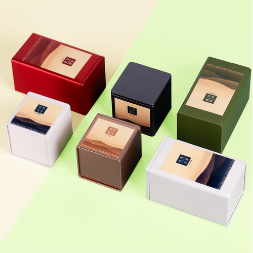 高端茶叶罐方罐茶叶包装罐密封茶叶盒空盒茶叶包装礼盒支持定制