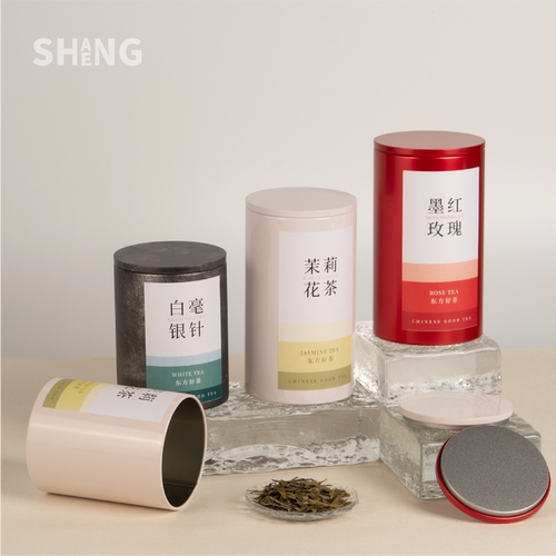茶叶罐圆形铁罐马口铁罐高档