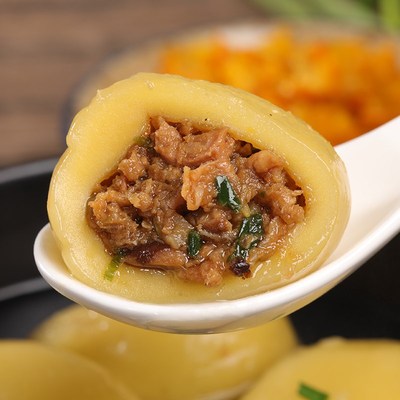 福州小吃a番薯丸500g*2袋紫菜肉馅包心土豆丸非鱼丸关东煮火锅食