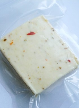 辣味杰克芝士夹三文治即食辣椒奶t酪烤焗起司块pepper jack chees