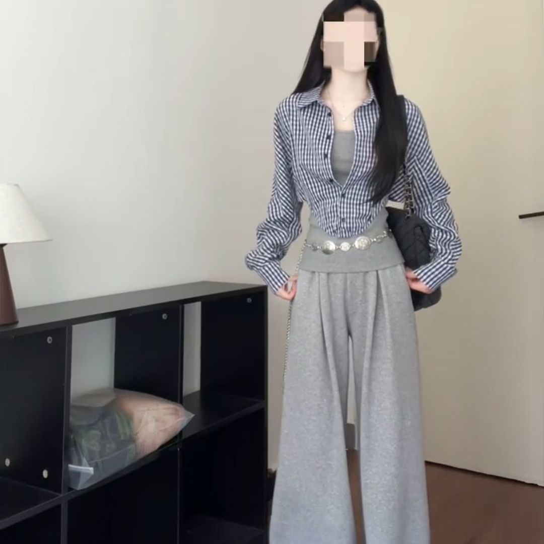 套装春秋季新款韩系辣妹