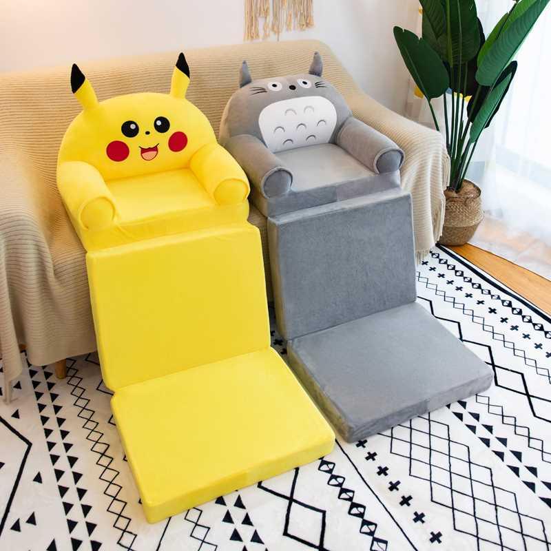 沙发床卡通小三层折叠座椅幼儿园懒人可爱拆洗儿童可宝宝午睡