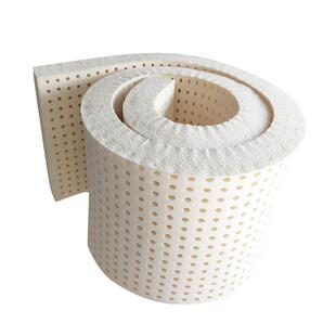 越南进口乳胶条泰国橡胶定制大学生宿舍沙发220cm床垫5厘米厚7.5