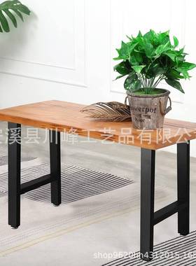 简约桌腿架吧台桌腿34352子桌支架书桌腿大办板桌腿铁艺桌脚桌公