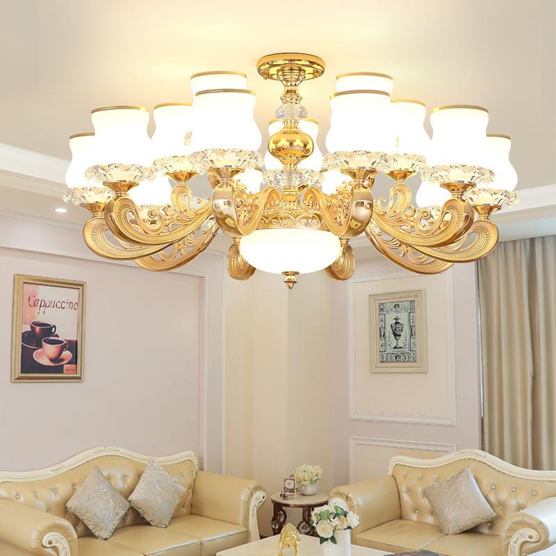 式客厅吊灯奢厅华大气灯家用欧简欧大现代简约卧室餐厅新款163270