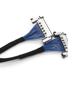 K高清液晶屏排线电视4电脑显示内置屏0.5-41P接线V-by-One4151芯