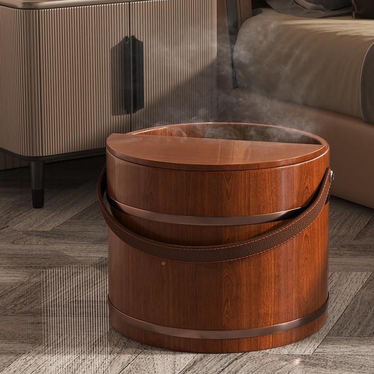 提泡脚桶木质泡木桶冬洗KNX天家用实木盆泡脚脚盆足浴盆洗脚盆脚