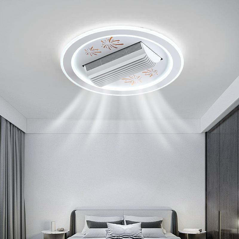 无884扇叶风扇灯2025款顶年新厅灯卧室led吸灯高端一体超薄电扇客