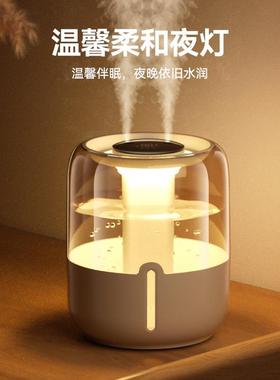 静音加净湿器化小型家用卧室孕婴儿空气办公妇室桌面便携91186式