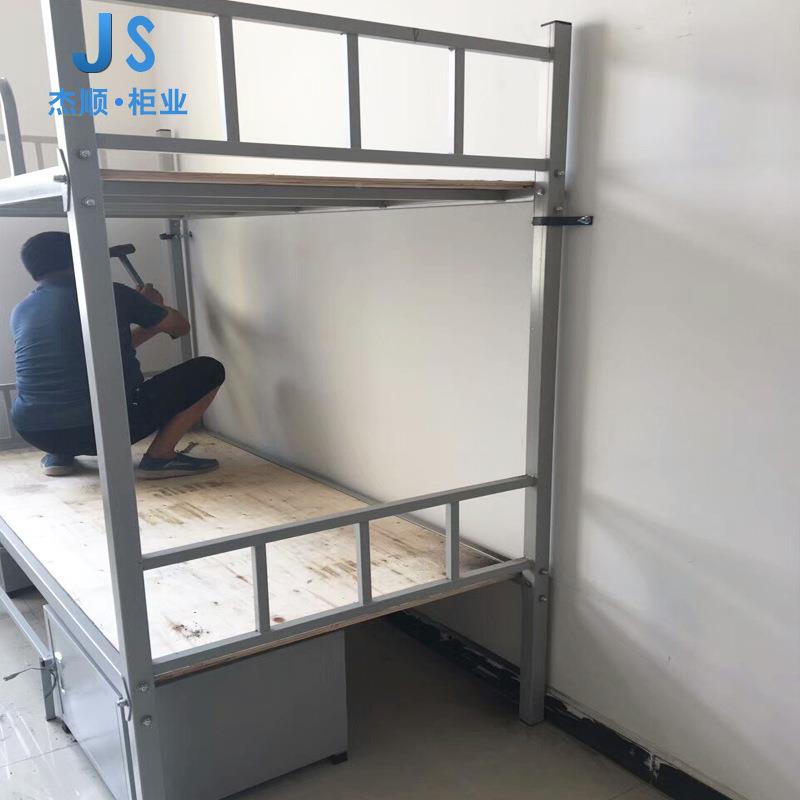 河上下铺铁员架床双层学生北工宿舍床床铁艺床AUA经济型