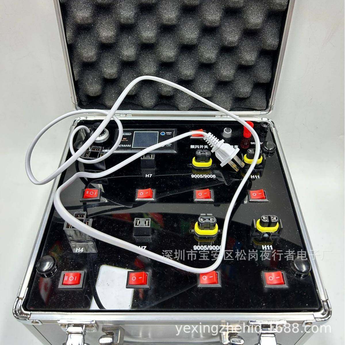 LEDHID汽车灯氙作气灯日行灯工灯各种灯测试机2LKO0V2转12V24V