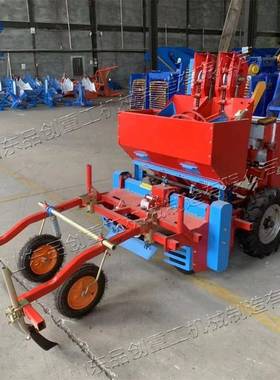 施马铃薯后置式拉机膜播NQH拖种机覆种植肥一体机座机式土豆种植