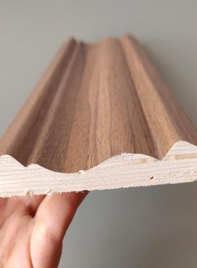 线实木免漆阴角线天花吊顶造型新防装饰条JVT客厅顶角防水潮欧式