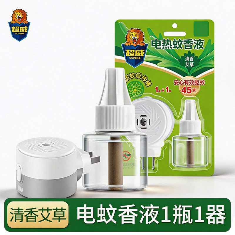超威电热蚊香液家用驱蚊液灭防蚊批发加热器补充非无毒非无味