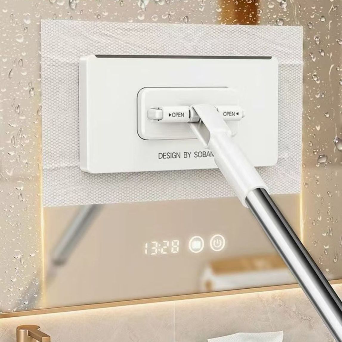 洗脸巾拖把厨房家用懒人静电洗面巾二次利用拖地免手洗湿巾除尘A2