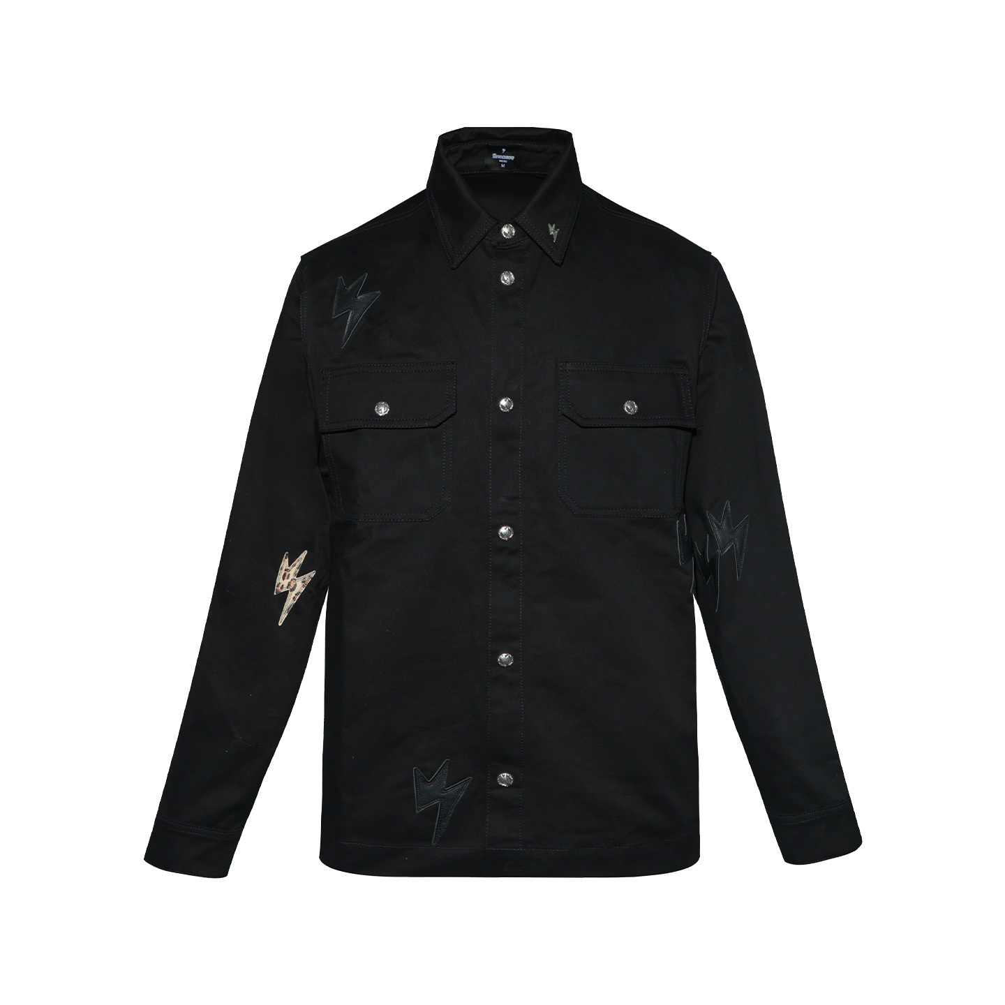 Amexnocap闪电牛2025FW 豹纹夹克外套美式轻奢复古高级男女同款